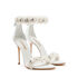 Casadei Elsa Leather Sandals White 1L239X1001C24569999