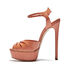 Casadei Flora Platform Sandals Cinnamon 1L746S1401FLORE3408