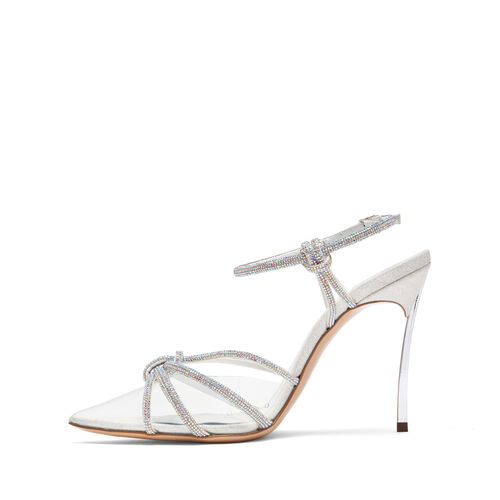 Blade C+C Pumps and Slingback in Iris and Milk for Women | Casadei®