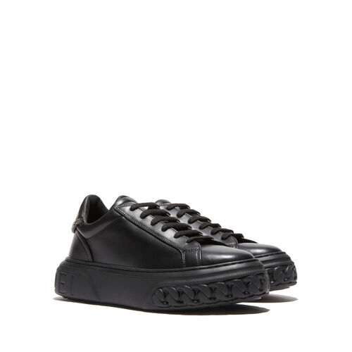 Off Road C+C Sneakers in Ematite and Black for Women | Casadei®