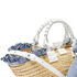 Casadei Promenade Vichy Mini Bags Vichy bohemian blue  and  white 3W428X0000PRMNDC072