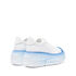 Casadei Nexus Toe Cap Sneakers White and Bohemian Blue 2X944V0701C2285C039