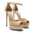 Casadei Flora Tiffany Platform Sandals Blush Pink 1L214L1401TIFFA3302
