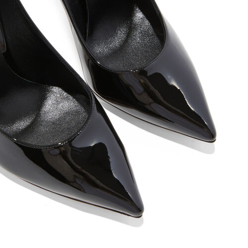 Blade Eloisa Patent Leather Pumps and Slingback in Black for Women ...