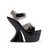 Casadei Nina Tiffany Platoforms Black 1L158V150TT04229000