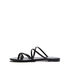 Casadei Lucrezia Flat Sandals Black 1N218V0001MIRCA9000
