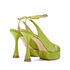 Casadei Donna Satin Platform Sandals  1L069V1001RASOO1408