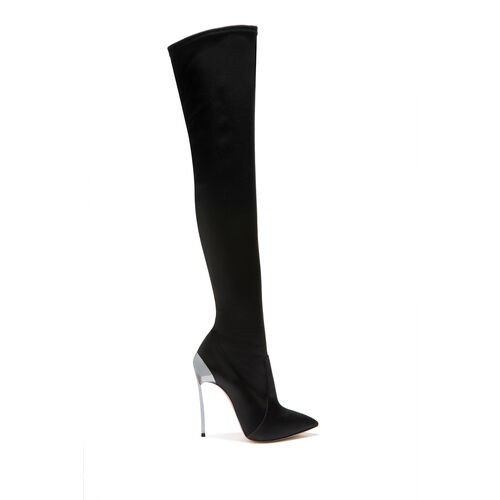 Techno Blade High Boots in Black for Women | Casadei®