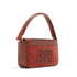 Casadei C-Chain Leather Shoulder Bag Russet 3W384W0000B02902503