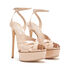 Casadei Flora Tiffany Platform Sandals Cipria 1L113V1401TIFFA3302