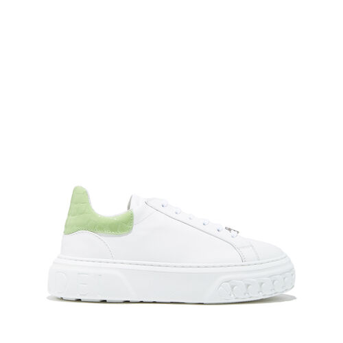Off road Lacroc Sneakers in White and Black for Women | Casadei®