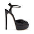 Casadei Flora Felina Tiffany Platform Sandals Black 1L746S1401TIFFA9000