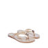 Casadei Jelly Jeweled PVC Flip Flops Sandstone 2Y000D0101BEACH3401