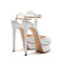 Casadei Flora Felina Tiffany Platform Sandals  1L746S1401TIFFA9999