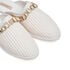 Casadei Capalbio Crystal Flats White 1D260X0101C24539999