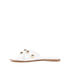 Casadei Ellen Studded Flat Sandals White 1M922V0001C21249999
