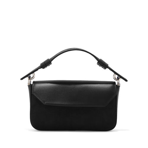 C-Chain Leather Shoulder Bag Bags in Black for Women | Casadei®