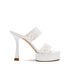 Casadei Donna Versilia Platform Sandals White 1M893V1001T02649999