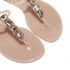 Casadei Jelly Jeweled Flat Sandals  2Y010D0101BEACH3401