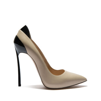 Pumps Blade in Calf Leather and Patent Leather | Casadei
