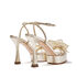 Casadei Donna Belle Epoque Platform Sandals Goldust and Platinum and silver 1L106V1001C2097B152