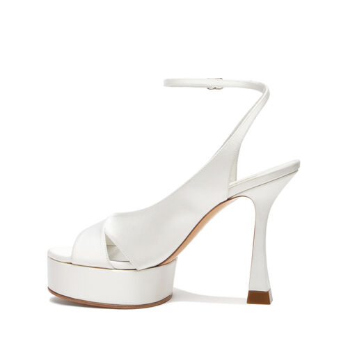 Donna Jolly Sandal Platforms in White for Women | Casadei®