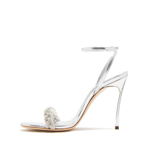 Blade Venezia Sandals in Silver for Women | Casadei®