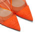 Casadei Blade Fluo PVC Slingbacks Orange 1G569V100TC20402305