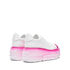 Casadei Nexus Toe Cap Sneakers White and fuchsia 2X944V0701C2285C038