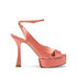 Casadei Donna Satin Platform Sandals  1L069V1001RASOO3500