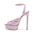 Casadei Flora Tiffany Platform Sandals Wisteria 1L113V1401TIFFA5102