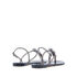 Casadei Jelly Jeweled PVC Flat Sandals  2Y010D0101BEACH9000