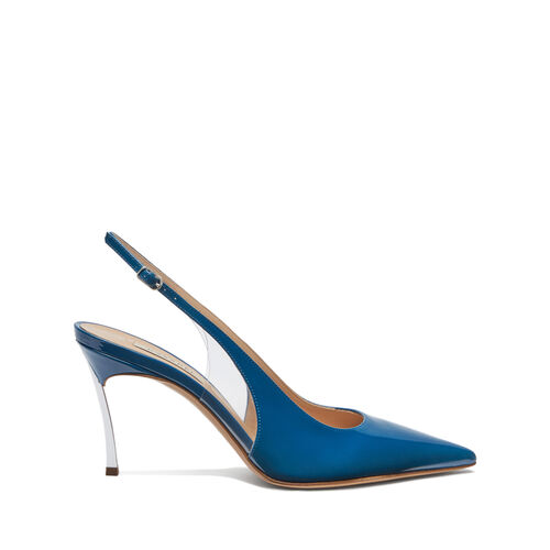 Superblade Slingback Patent Leather Pumps and Slingback in Bohemenian ...