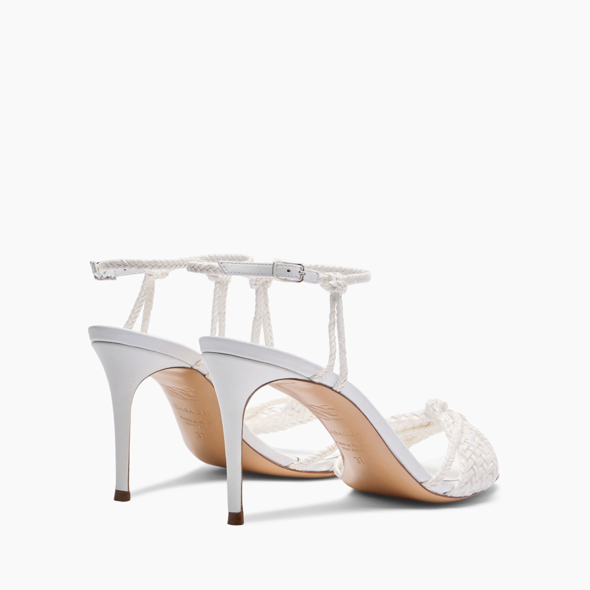 Casadei Marbella Julia Sandal White 1L345J0801C2724