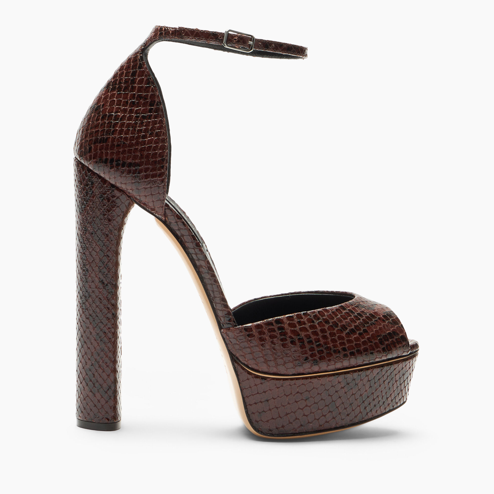 Casadei Sandale Flora Platform Basilisco Saddle 1L287Y1401BASIL Casadei Sandale Flora Platform Basilisco Saddle 1L287Y1401BASIL