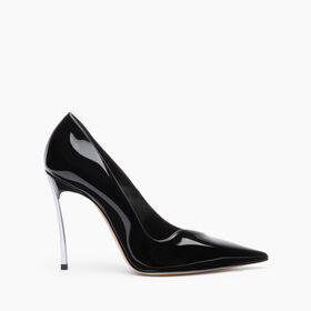 Casadei Superblade Patent Leather Pumps Black 1F916W120MC1444