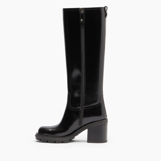 Casadei Concept Wizzard To The Knee Boots Black 1S370A0801C2858