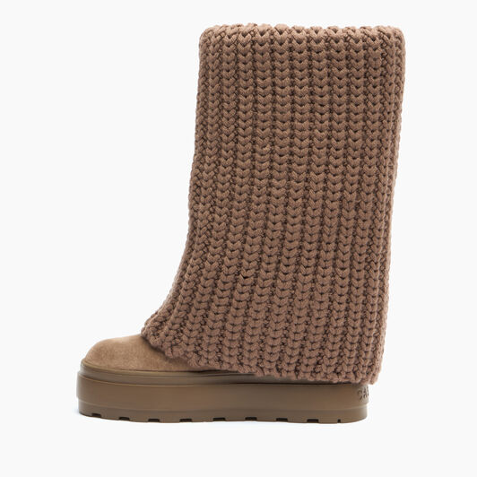 Casadei Double Face High Boot Caribou 2S399A0811T0562 Casadei Double Face High Boot Caribou 2S399A0811T0562