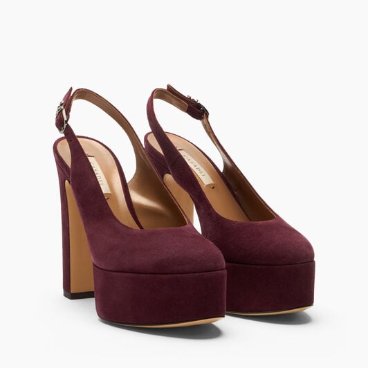 Casadei Patty Platform Renna Sandal Ruby 1G659A1301RENNA Casadei Patty Platform Renna Sandal Ruby 1G659A1301RENNA