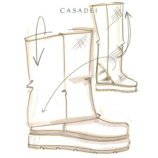 Casadei Duble Face Ankle Boot Forest 2S336Y0801RENNA