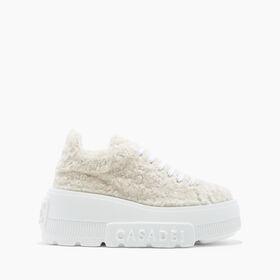 Casadei Nexus Senales Faux Fur Milk 2X022Y0201ORMLK