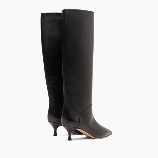Casadei Julia Plonge To The Knee Boots Black 1S363A0501PLONG Casadei Julia Plonge To The Knee Boots Black 1S363A0501PLONG