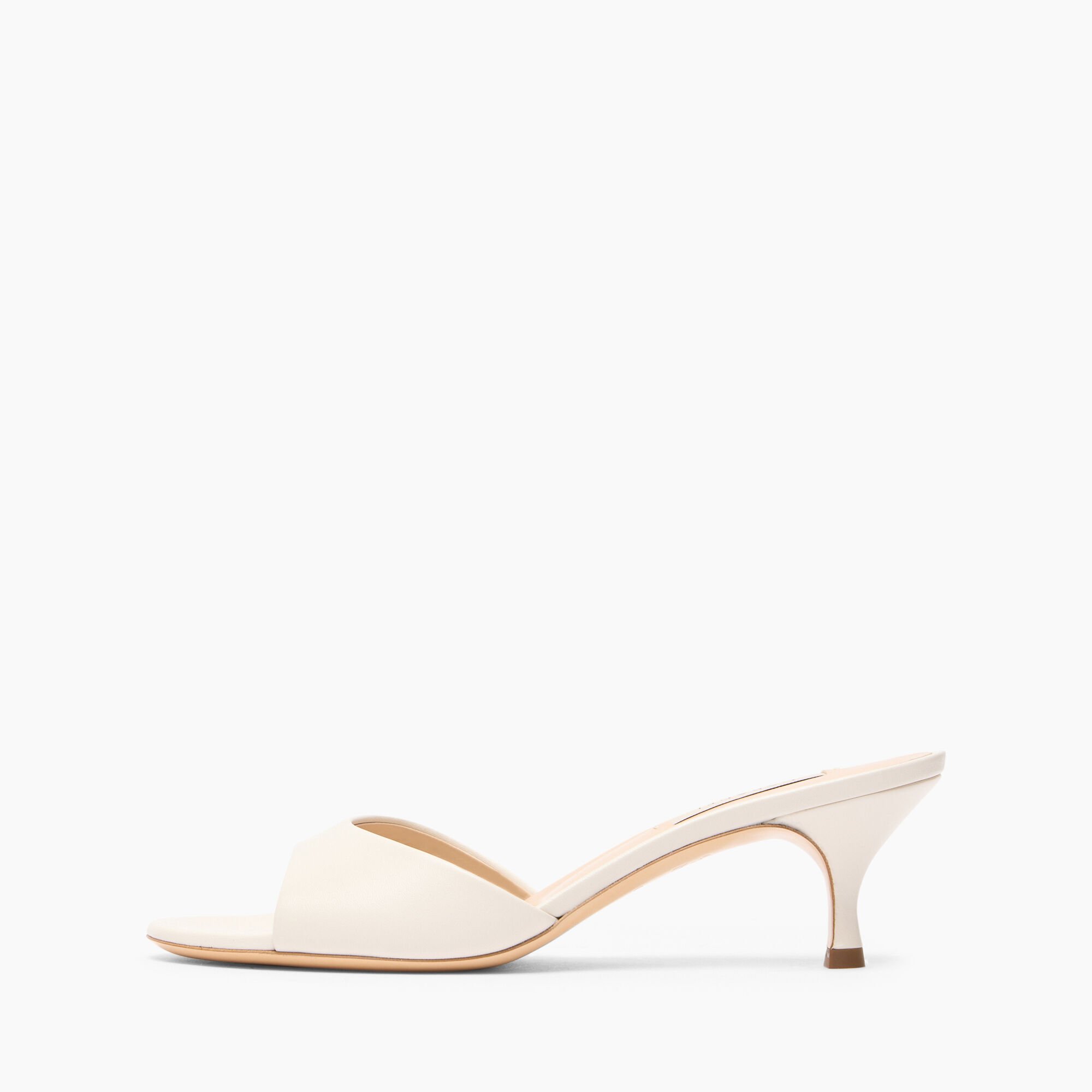 Casadei Julia Kitten Leather Mules Sasso 1M408J0501MINOR