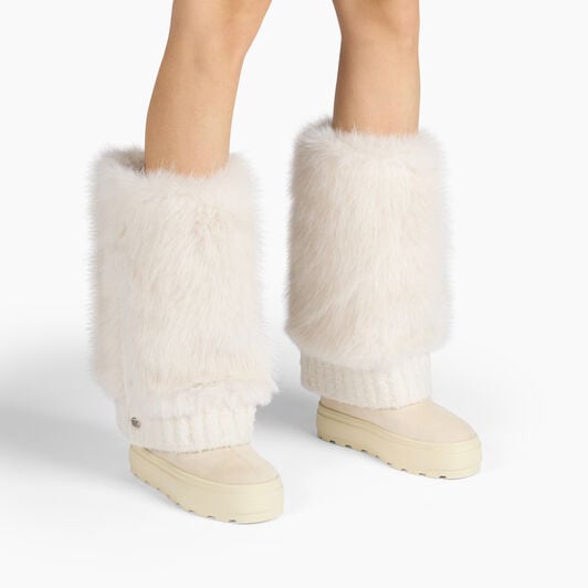 Casadei Double Face High Boot Yogurt+White 2S394A0811T0561 Casadei Double Face High Boot Yogurt+White 2S394A0811T0561