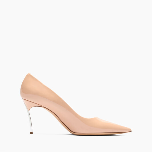 Casadei Superblade Patent Leather Pumps Corda 1F940X080MC1313