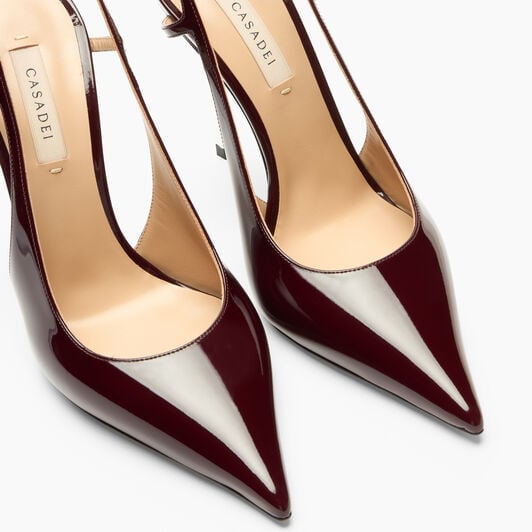 Casadei Superblade Slingback Windsor Wine 1G678B100MC1444 Casadei Superblade Slingback Windsor Wine 1G678B100MC1444