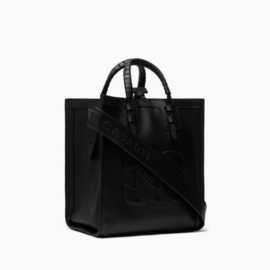Casadei Ale Leather Bag Black 3W383W0000LOVEC Casadei Ale Leather Bag Black 3W383W0000LOVEC