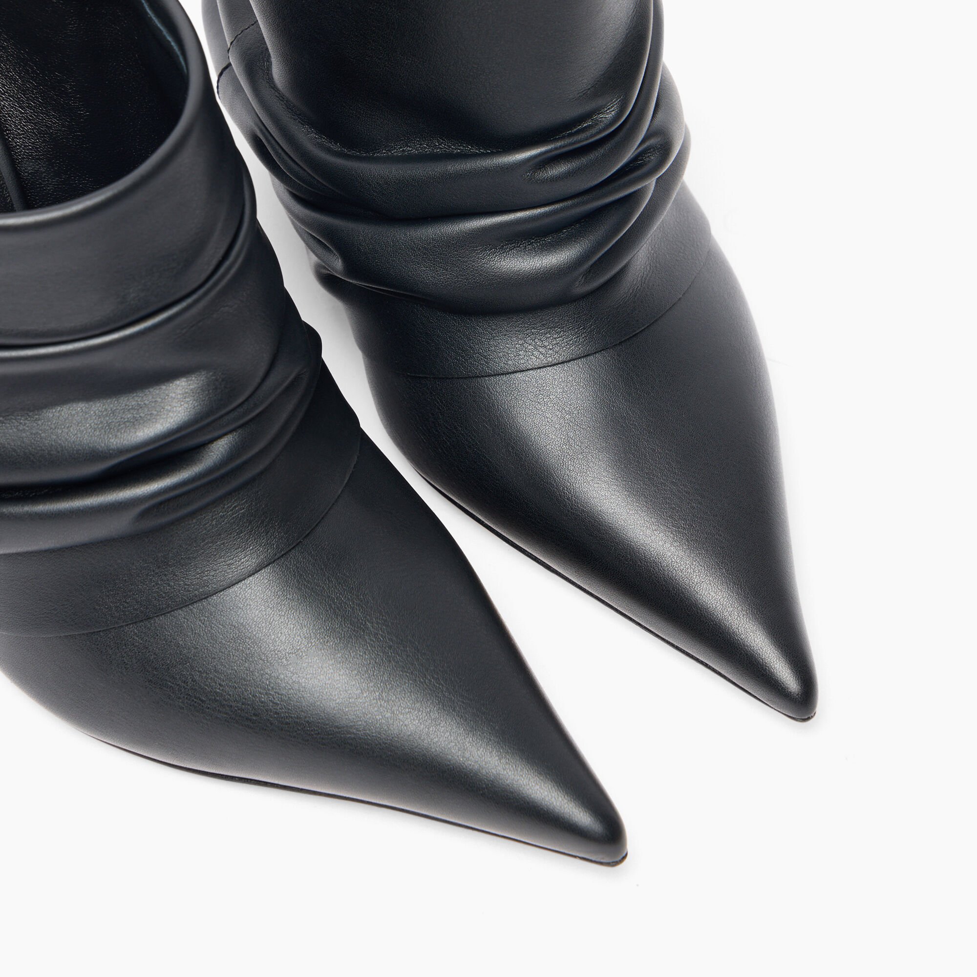 Casadei Superblade Ankle Boots Black 1H022J100MC2651