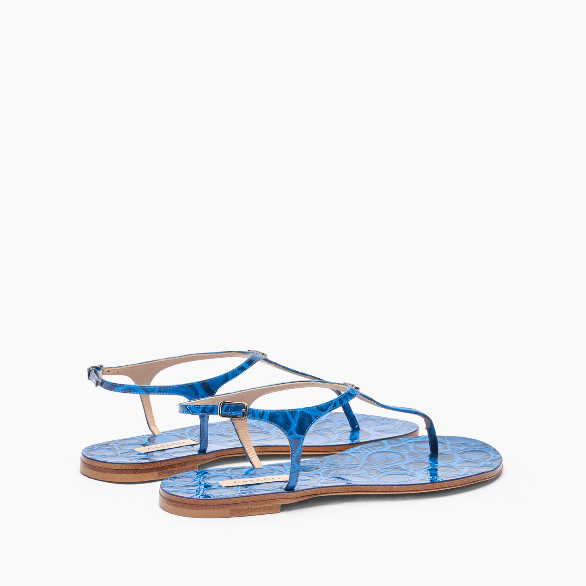 Casadei Jurassic Thong Sandals Ocean 1N232J0101C2663