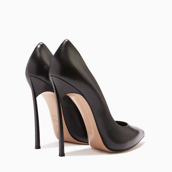 Casadei حذاء بكعب بليد مينوركا أسود 1F916W120TMINOR